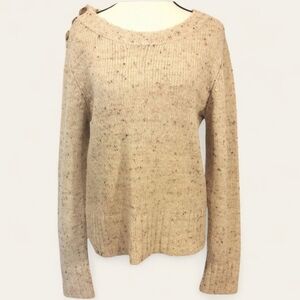 Anthropologie's Charlie & Robin Wool Blend Flecked Sweater - Sz M Open To Offers